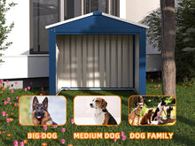 Load image into Gallery viewer, SUXXAN Metal Outdoor Storage Shed 3FT x 3FT, Small Steel Utility Tool Shed Storage House with Door &amp; Lock, for Backyard Garden Patio Lawn (3&#39; x 3&#39;), Blue

