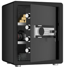 Load image into Gallery viewer, 2 Cubic Feet Electronic Keyboard Home Safe Box, Digital Security Safe Lock Box Used for Home Office Hotel Business, Quick-Access Small Safes for Cash, Jewelry, Documents(Black)
