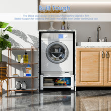 Load image into Gallery viewer, Laundry Pedestal 28&quot; Wide for Washer and Dryer Stand, Universal Fit 700lbs Capacity, Washing Machine Base Stand Dryer Base Platform Heavy Duty
