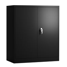 Load image into Gallery viewer, SUXXAN Small Industrial Metal Storage Cabinet with 2 Adjustable Shelves for Home and Office, Assembly Required
